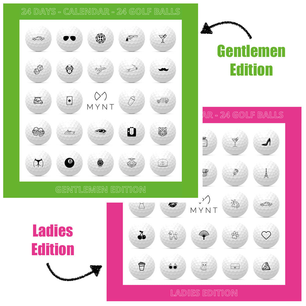 Personalizza le palline da golf MYNT 